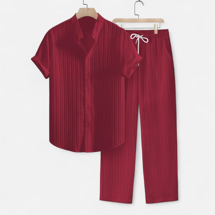 Lauvin | Men’s Shirt & Trouser Set – Riviera Ensemble