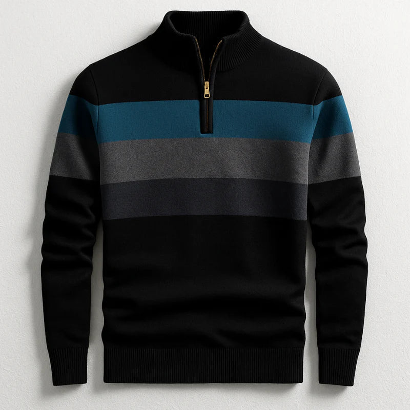 Luke | Quarter-Zip – Timeless Heritage Knit