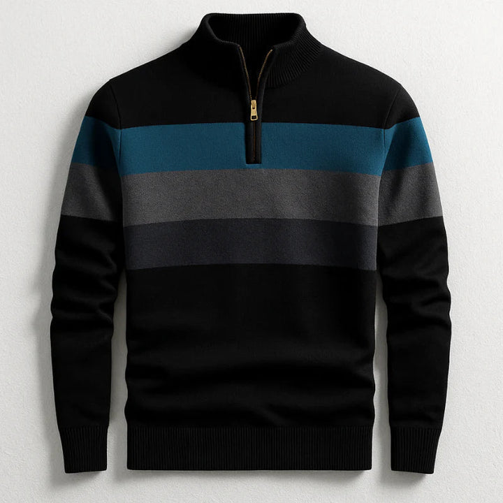 Luke | Quarter-Zip – Timeless Heritage Knit