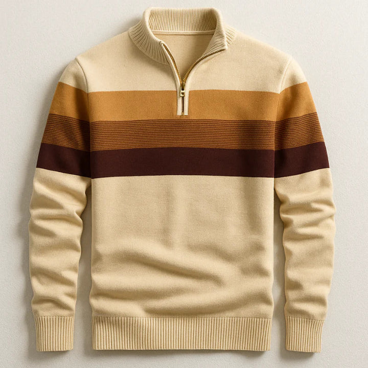 Luke | Quarter-Zip – Timeless Heritage Knit