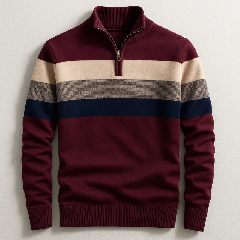 Luke | Quarter-Zip – Timeless Heritage Knit