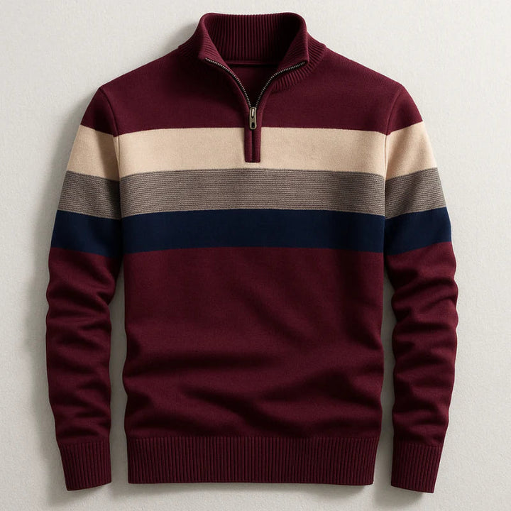 Luke | Quarter-Zip – Timeless Heritage Knit