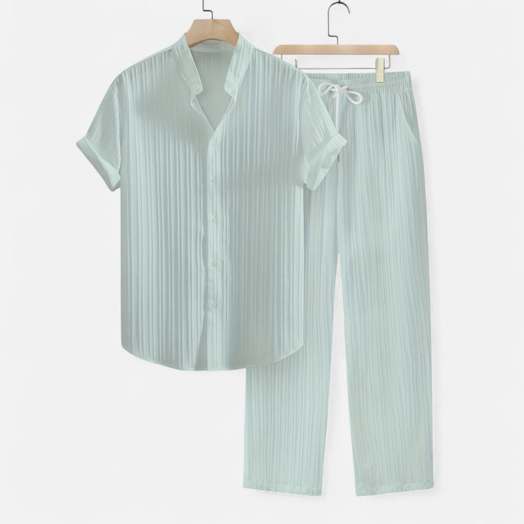 Lauvin | Men’s Shirt & Trouser Set – Riviera Ensemble