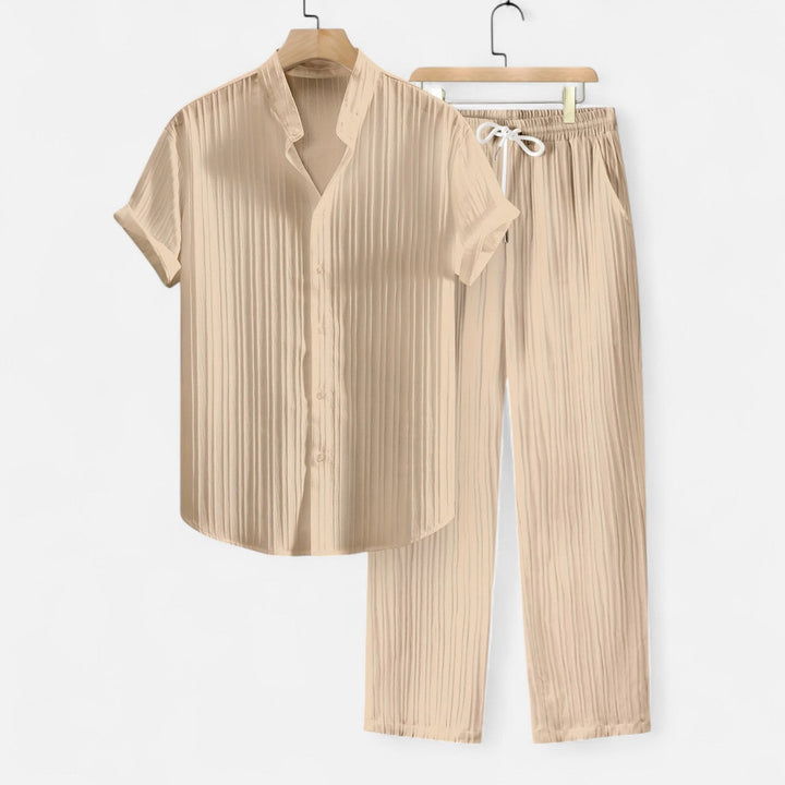 Lauvin | Men’s Shirt & Trouser Set – Riviera Ensemble