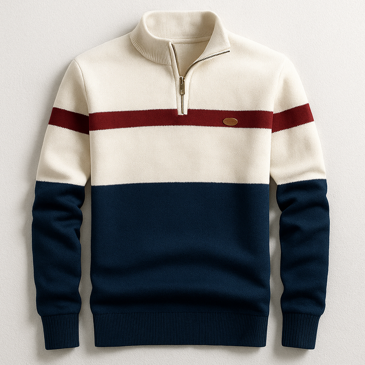 Harry | Quarter-Zip – Timeless Heritage Knit