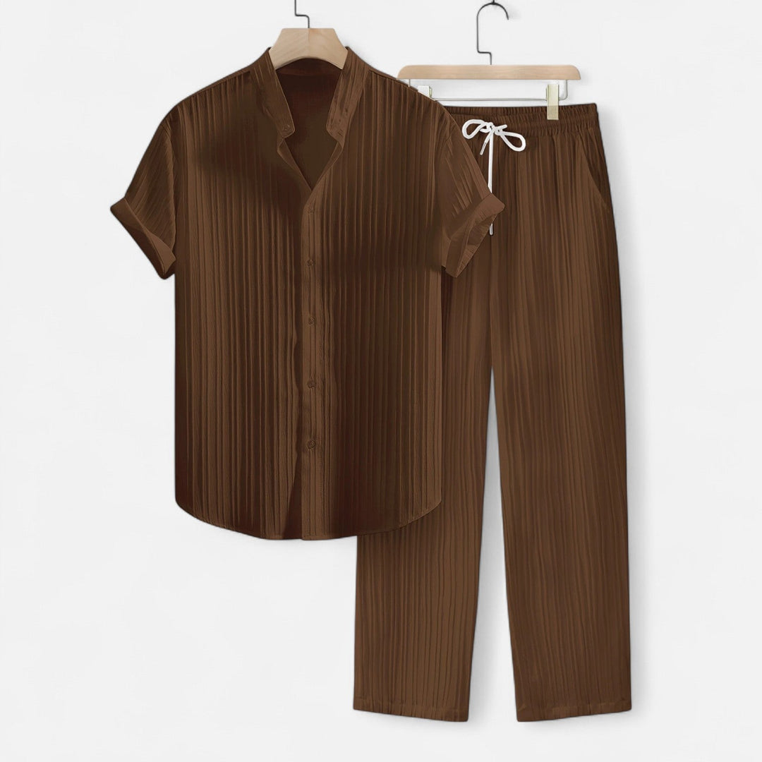 Lauvin | Men’s Shirt & Trouser Set – Riviera Ensemble