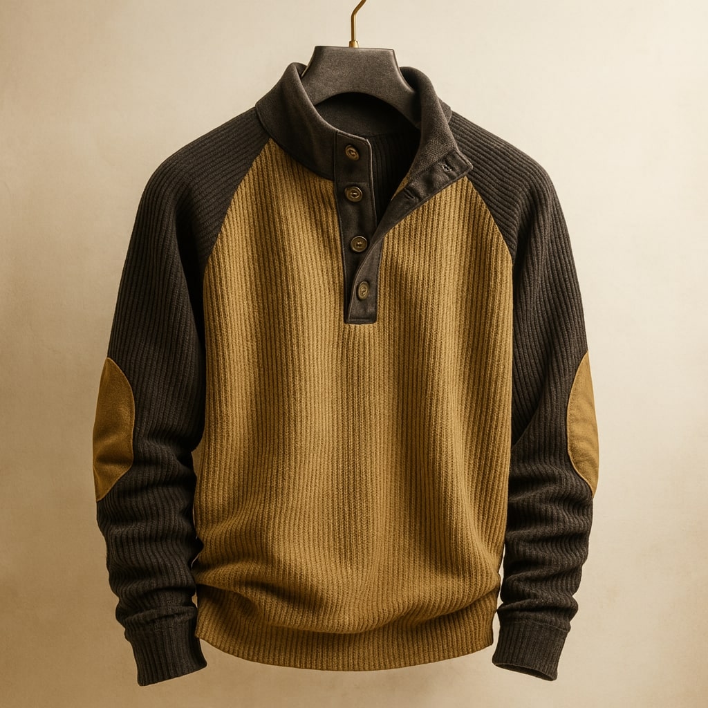 Dave | Ribbed Knit Sweater – Timeless Modern Essential