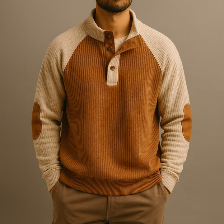 Dave | Ribbed Knit Sweater – Timeless Modern Essential