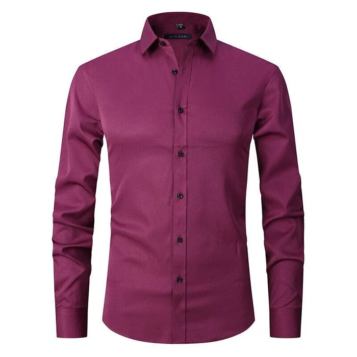 Jamie | Elastic Non-Iron Shirt