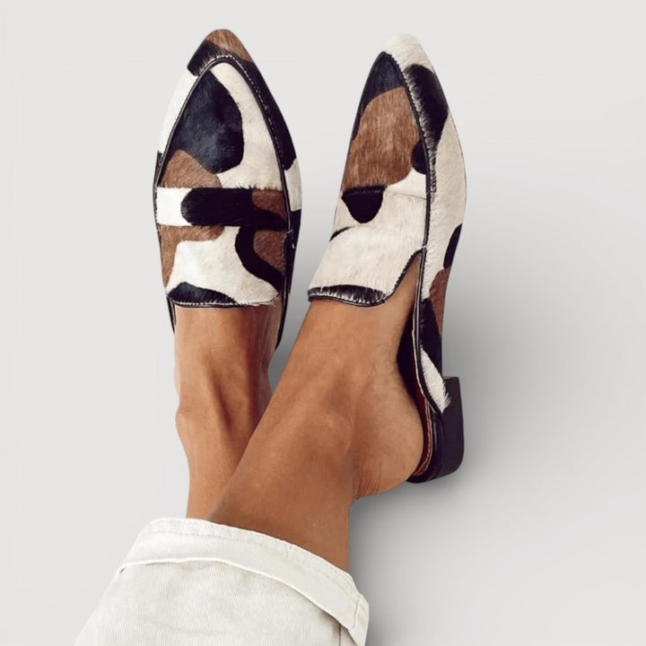 Marie | Modern Cow Loafers
