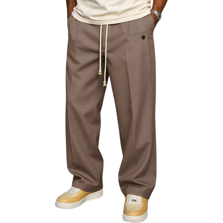 Charles | Casual Structured Design Relaxed Fit Pants