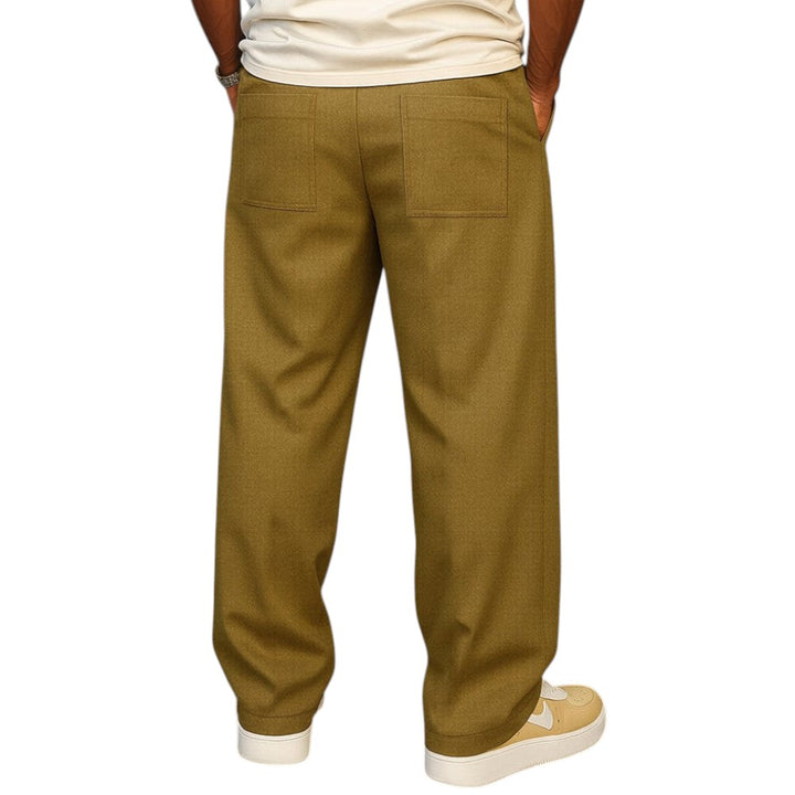 Charles | Casual Structured Design Relaxed Fit Pants