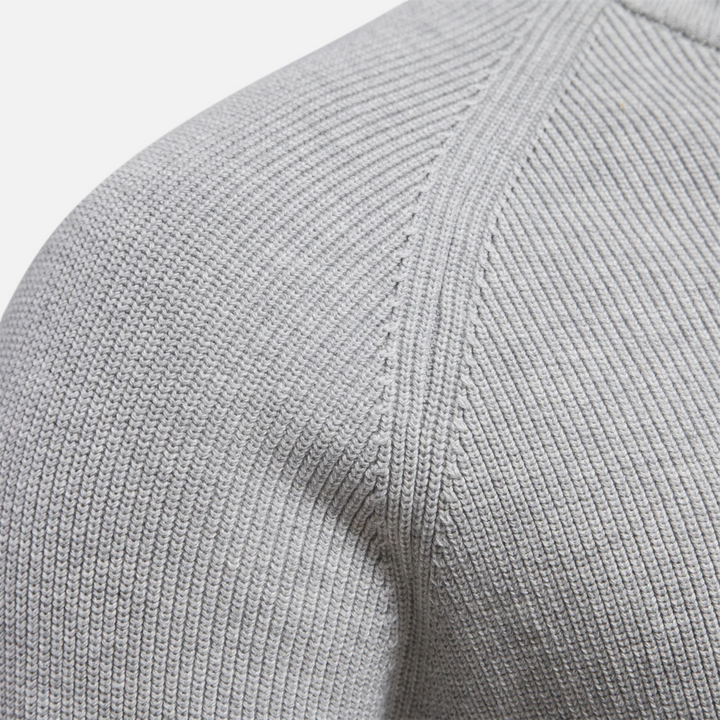Lauvain | Men’s Cotton Zip Sweater – Refined Knitwear for the Season