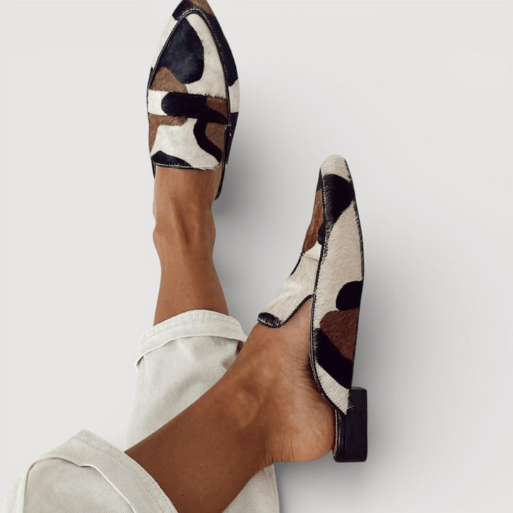 Marie | Modern Cow Loafers