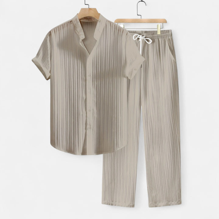 Lauvin | Men’s Shirt & Trouser Set – Riviera Ensemble