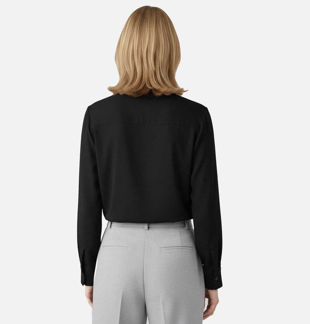 Lauvin | Women’s Long-Sleeve Blouse – Effortless Classic Grace