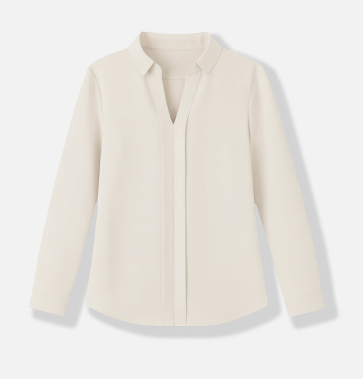 Lauvin | Women’s Long-Sleeve Blouse – Effortless Classic Grace