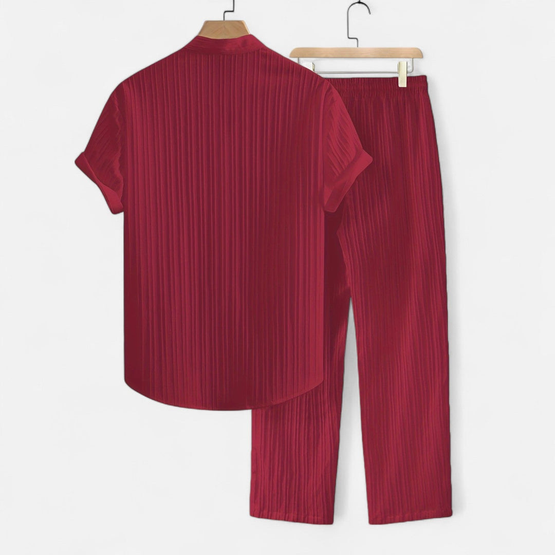Lauvin | Men’s Shirt & Trouser Set – Riviera Ensemble