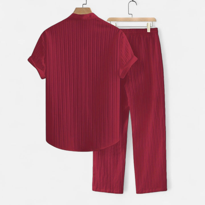 Lauvin | Men’s Shirt & Trouser Set – Riviera Ensemble