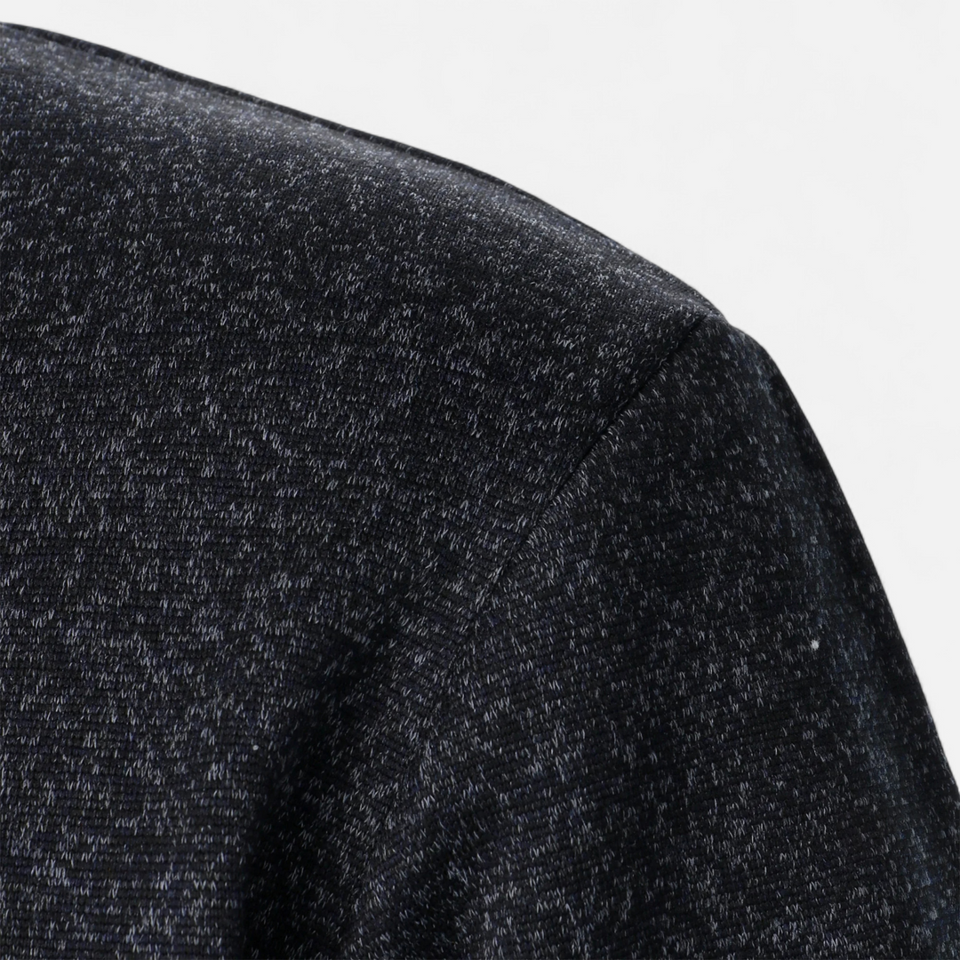 Lauvin | Men’s Knitted Sweater – Stand Collar Heritage Style