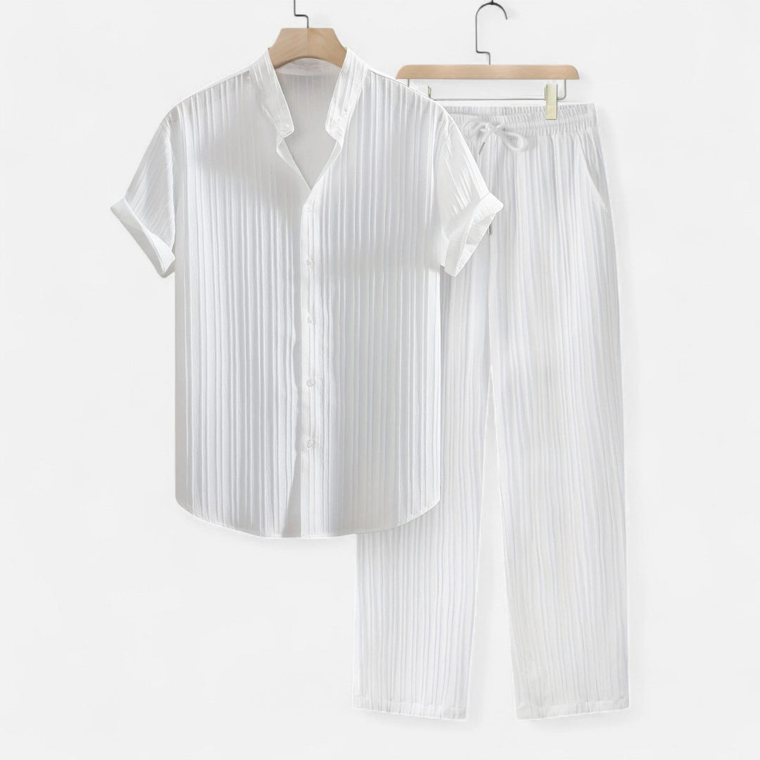 Lauvin | Men’s Shirt & Trouser Set – Riviera Ensemble