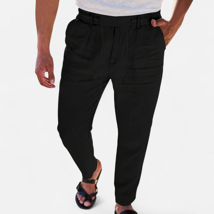 Lauvin | Men’s Linen Trousers – Heritage Lightweight Fit