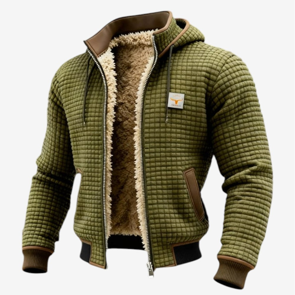 Wayne | Quilted Fleece Jacket