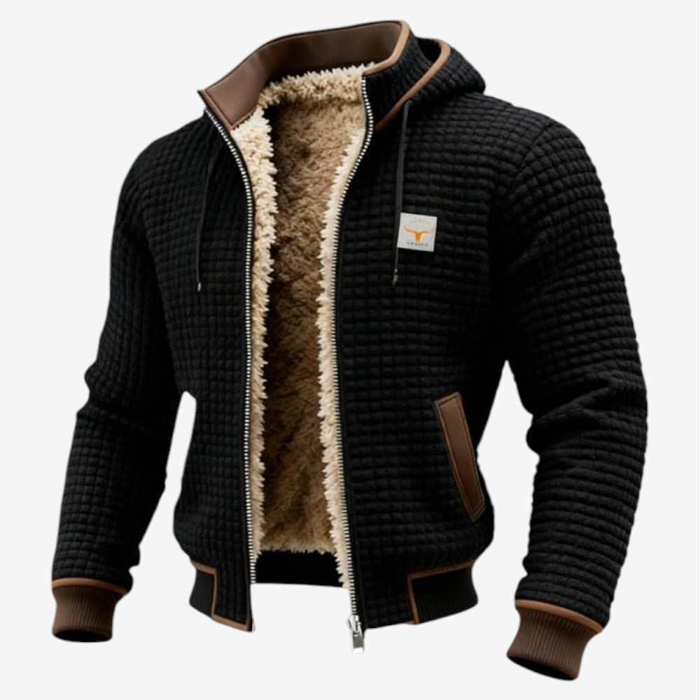 Wayne | Quilted Fleece Jacket
