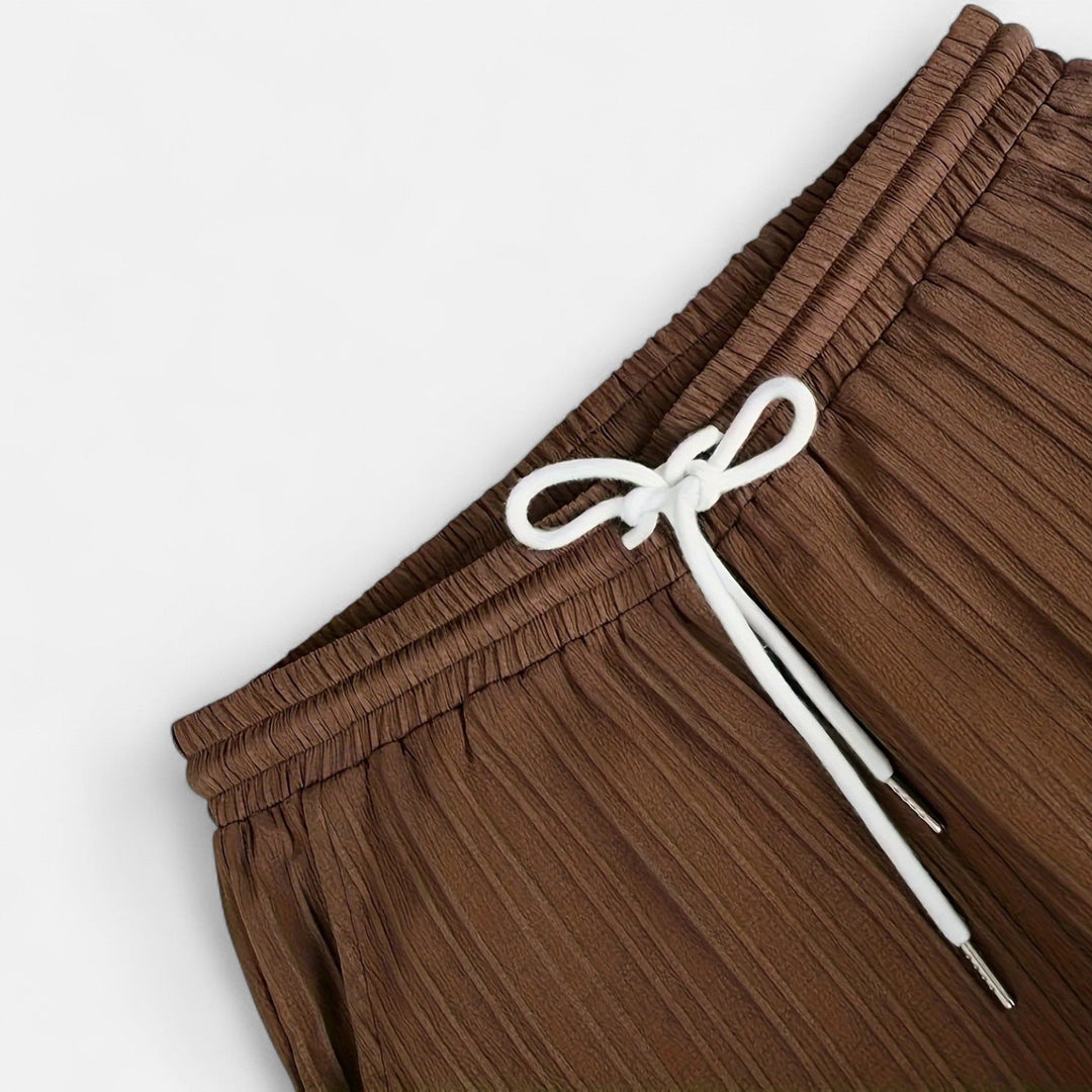 Lauvin | Men’s Linen Set – Riviera Button-Up Ease