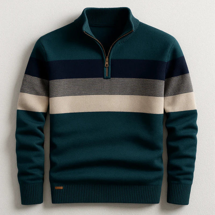 Luke | Quarter-Zip – Timeless Heritage Knit