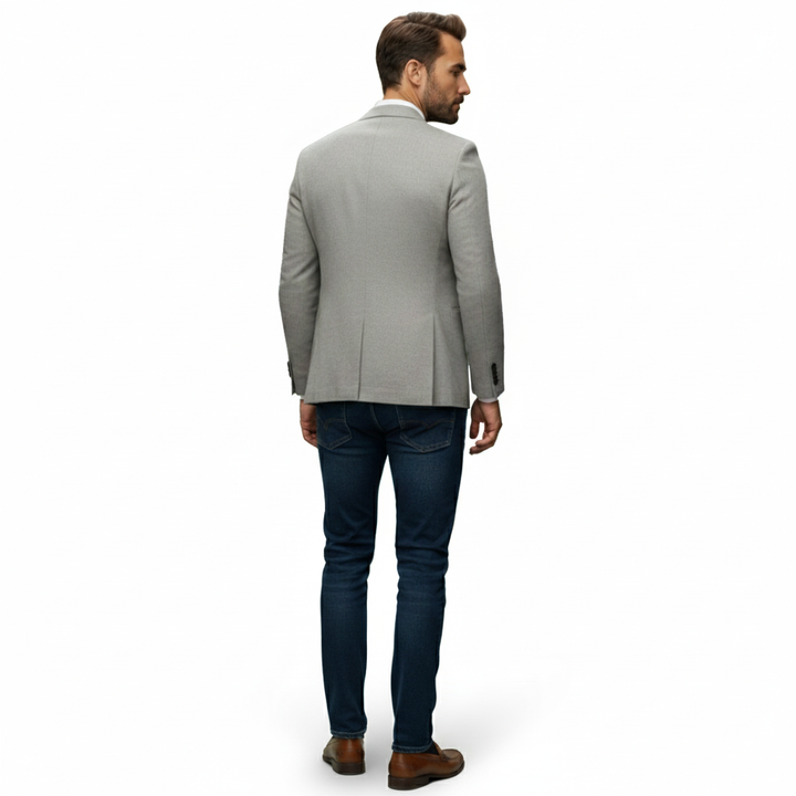 Lauvin | Men’s Knitted Blazer Cardigan – Timeless Knit Tailoring