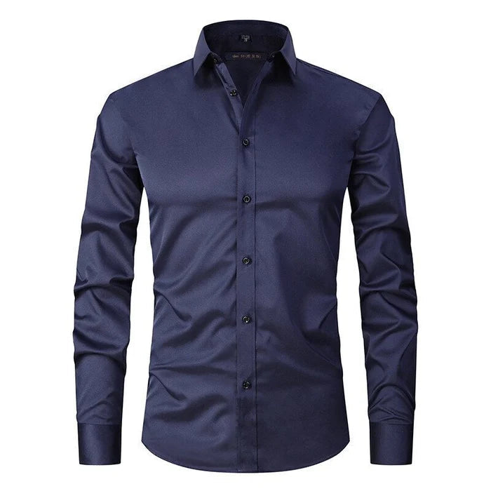 Jamie | Elastic Non-Iron Shirt