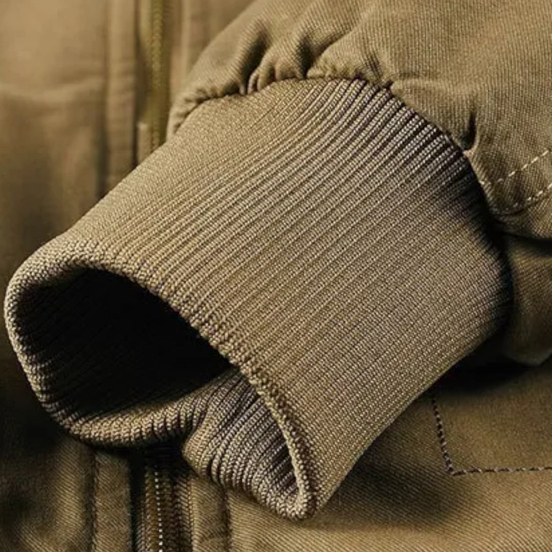 Lauvin | Men’s Casual Jacket – Refined Cotton & Lambswool Blend