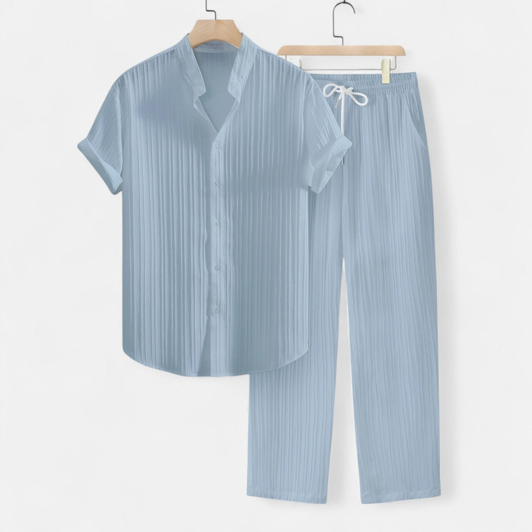 Lauvin | Men’s Shirt & Trouser Set – Riviera Ensemble