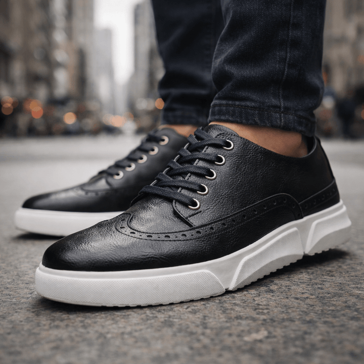 Owen | Leather Trainers