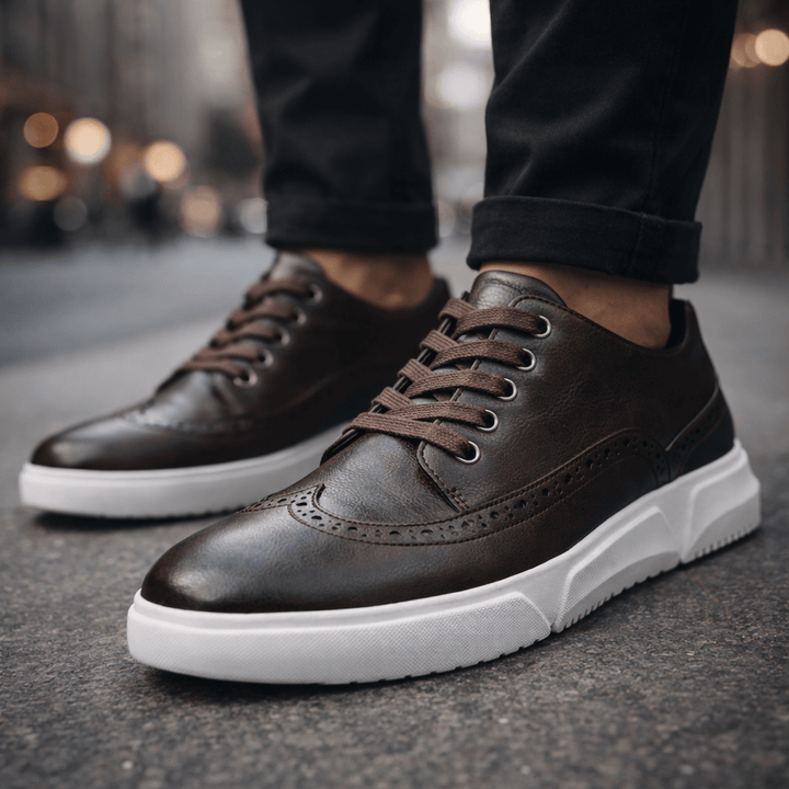 Owen | Leather Trainers