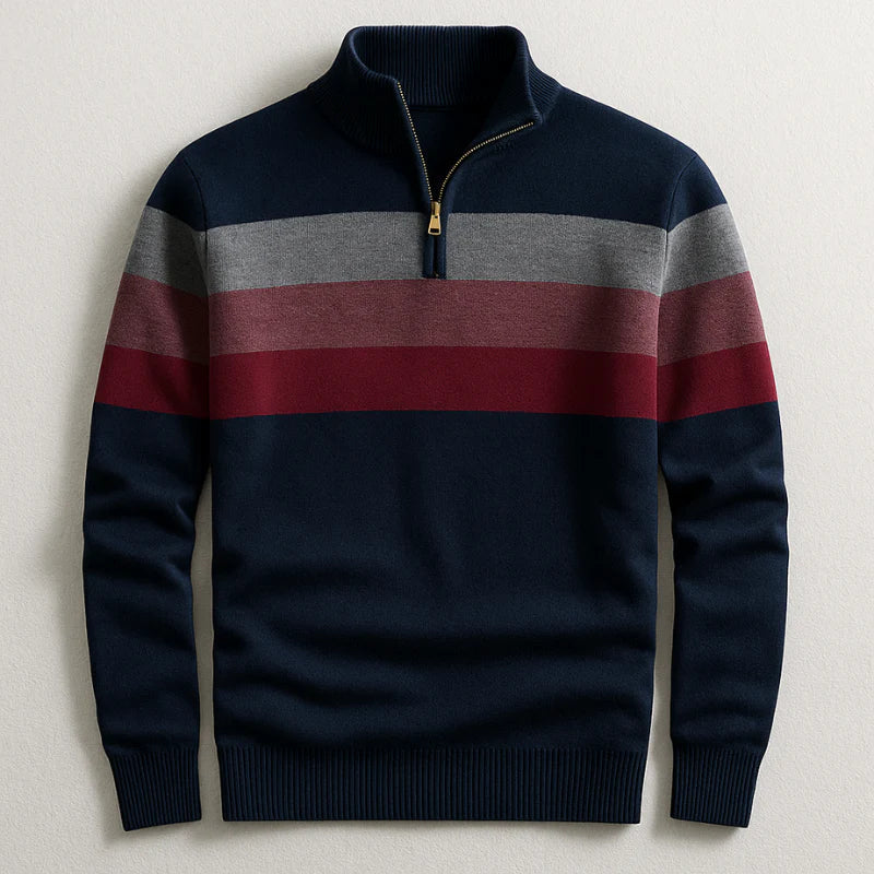 Luke | Quarter-Zip – Timeless Heritage Knit