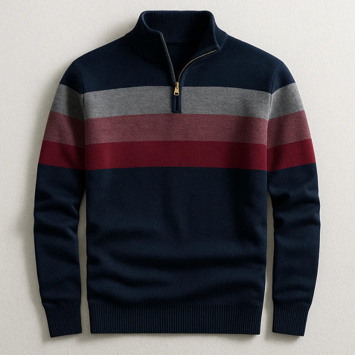 Luke | Quarter-Zip – Timeless Heritage Knit