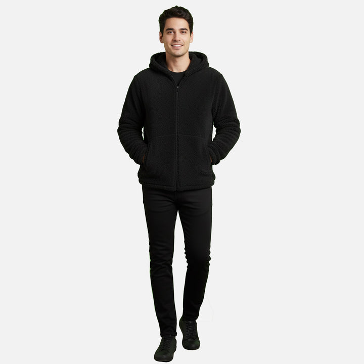 Lauvin | Men’s Cozy Hoody – Soft Fleece Winter Essential