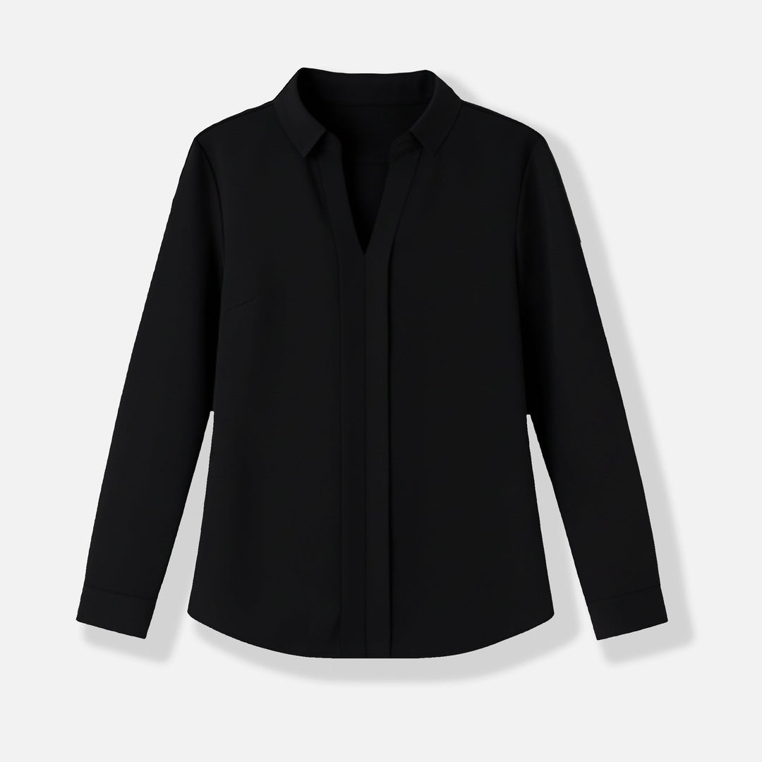 Lauvin | Women’s Long-Sleeve Blouse – Effortless Classic Grace