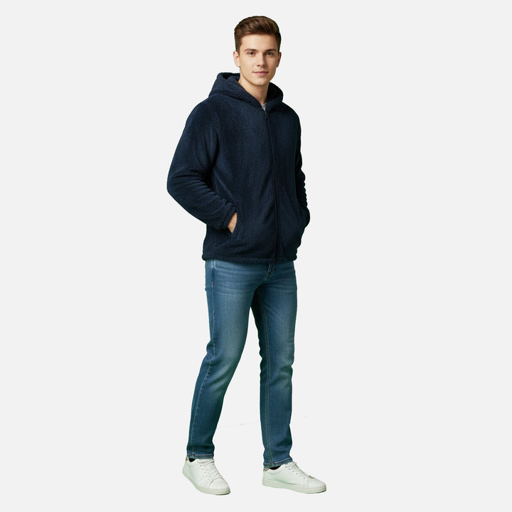 Lauvin | Men’s Cozy Hoody – Soft Fleece Winter Essential