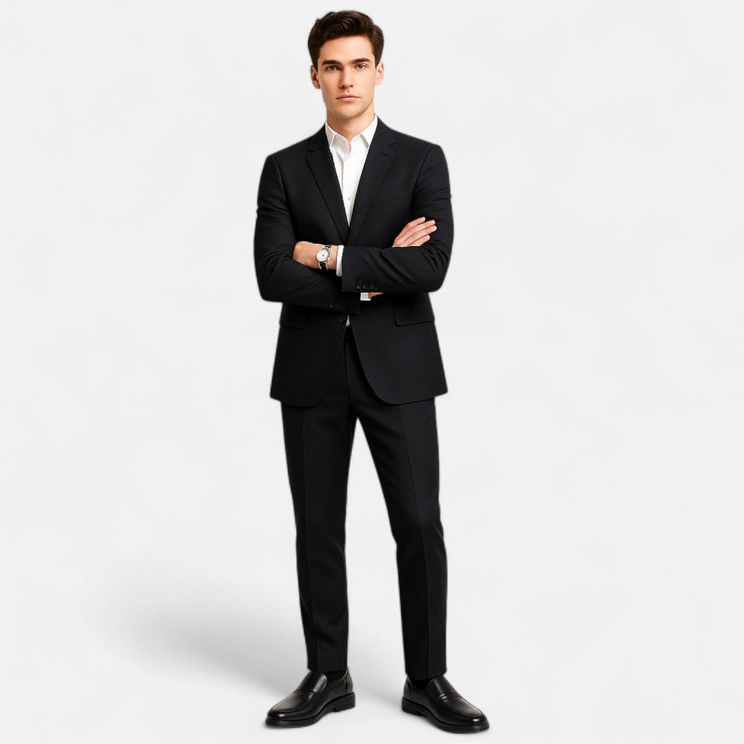 Lauvin | Men’s Leather Loafers – Ivy Slip-On Elegance