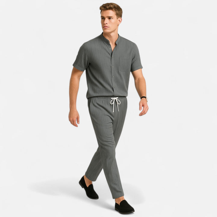 Lauvin | Men’s Shirt & Trouser Set – Riviera Ensemble
