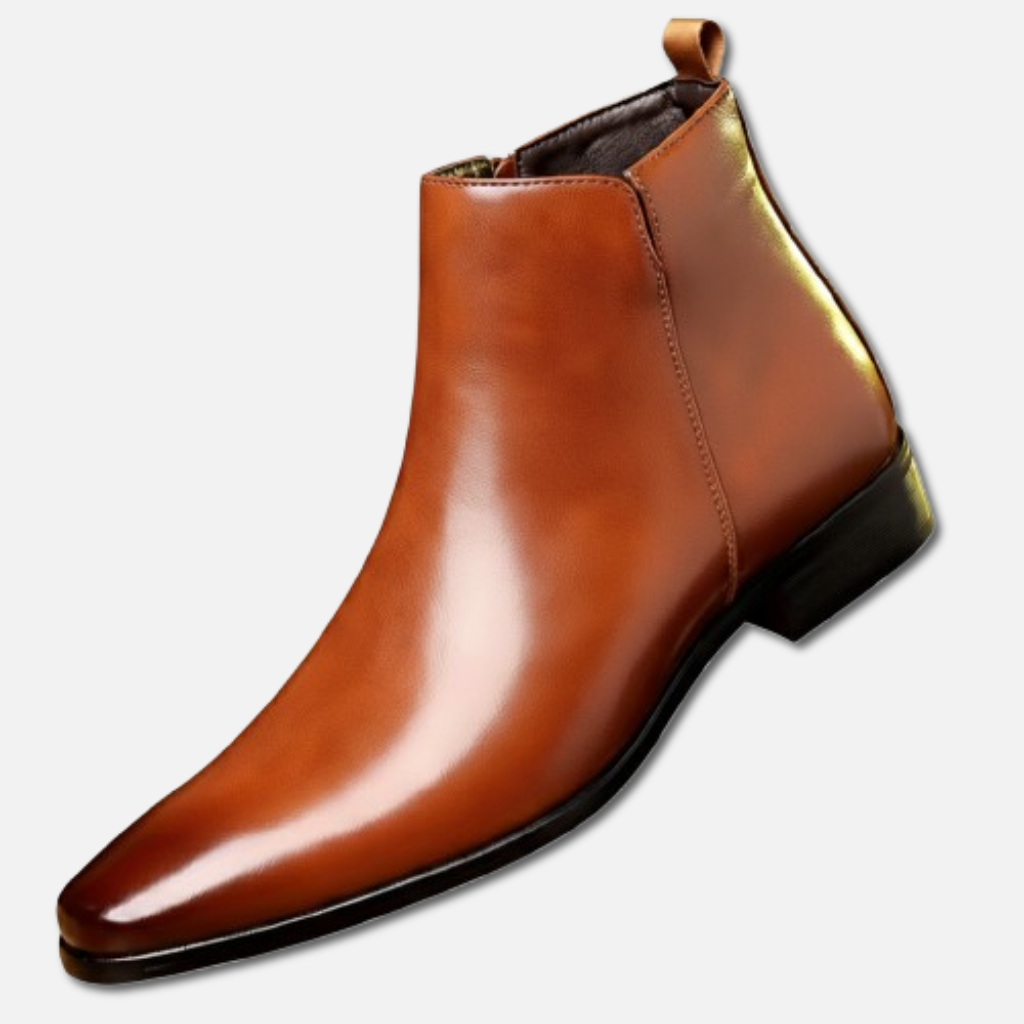 Dorevelle | Men’s Chelsea Boots - Sleek Pointed Toe Classic