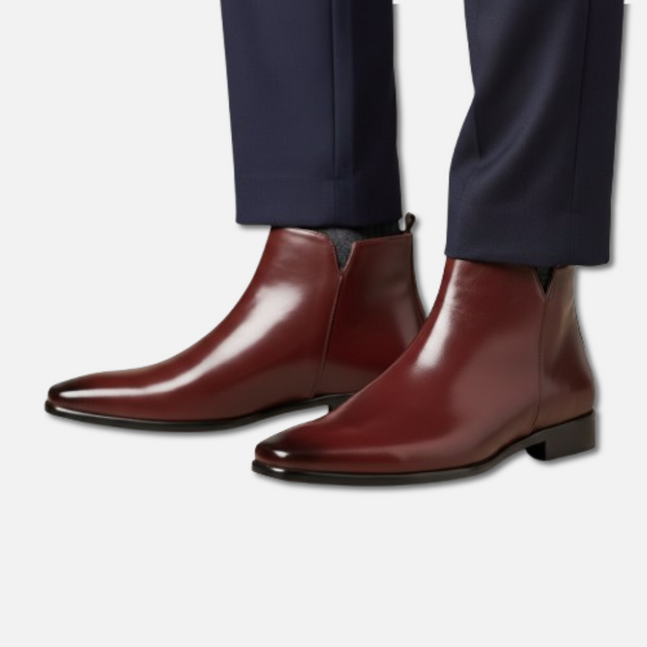 Dorevelle | Men’s Chelsea Boots - Sleek Pointed Toe Classic