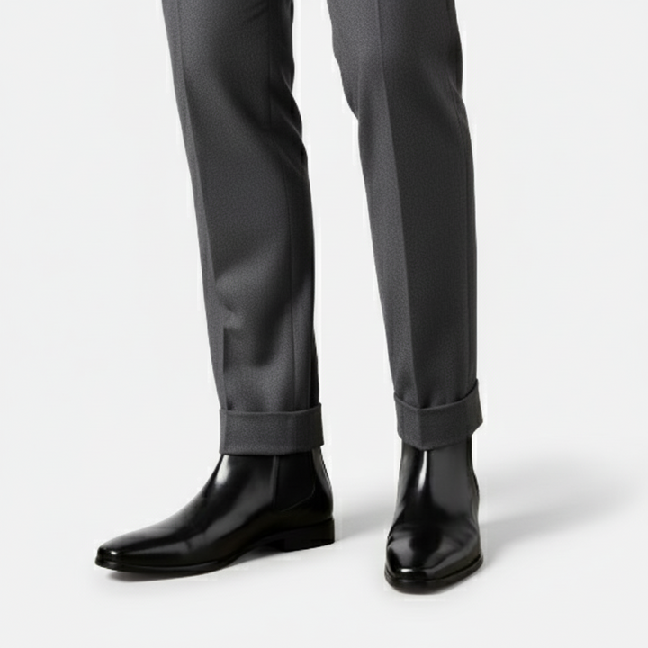 Dorevelle | Men’s Chelsea Boots - Sleek Pointed Toe Classic