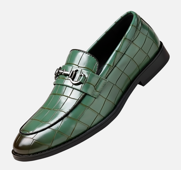 Lauvin | Men’s Penny Loafers – Round Toe Vintage Style