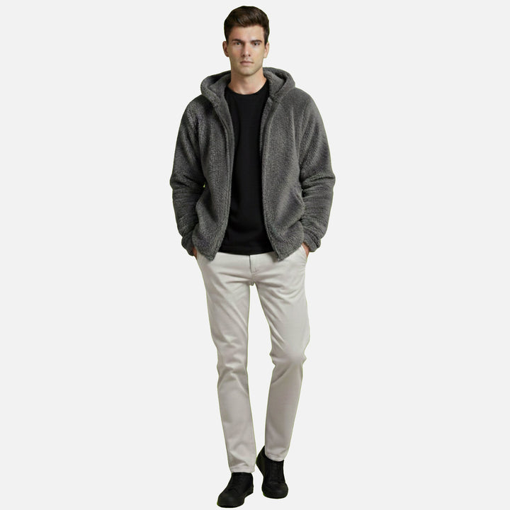 Lauvin | Men’s Cozy Hoody – Soft Fleece Winter Essential