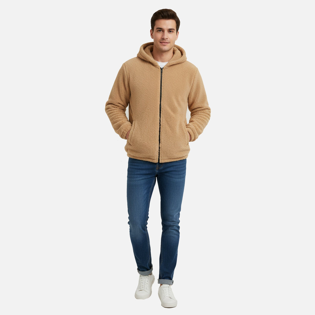 Lauvin | Men’s Cozy Hoody – Soft Fleece Winter Essential