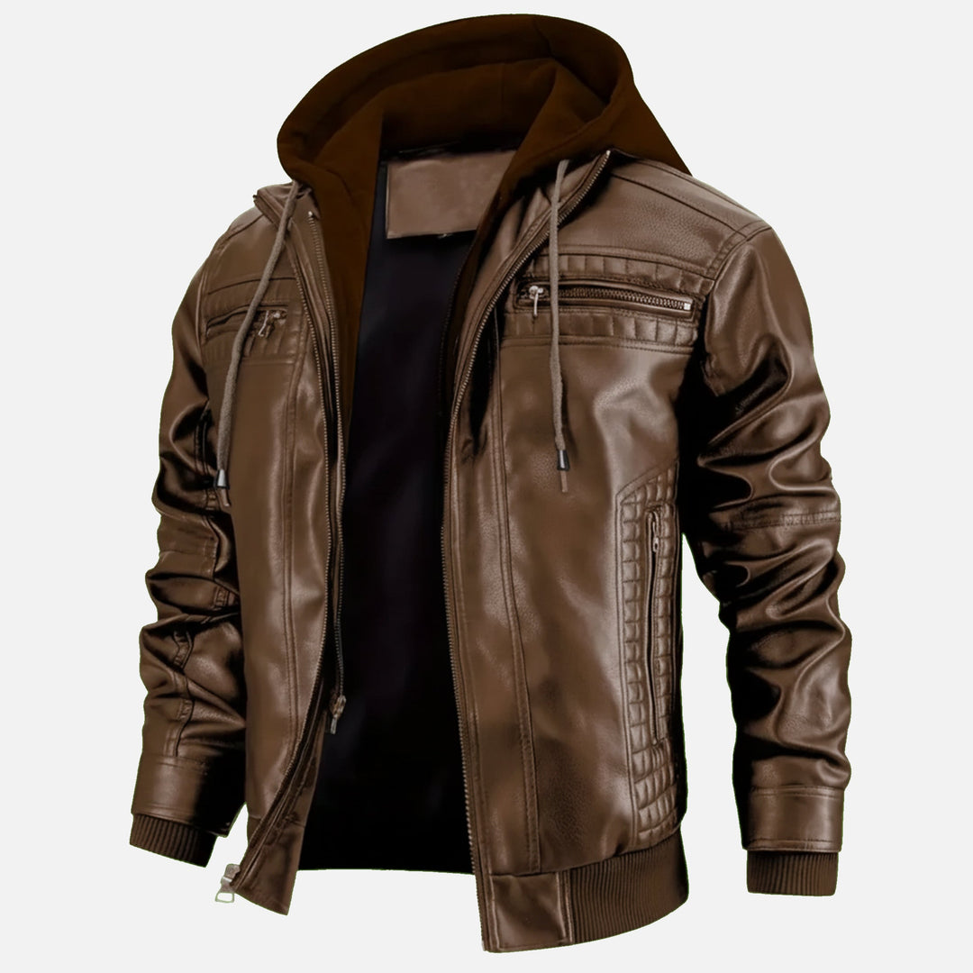 Lauvin | Men’s Bomber Jacket – Classic Hooded Streetwear